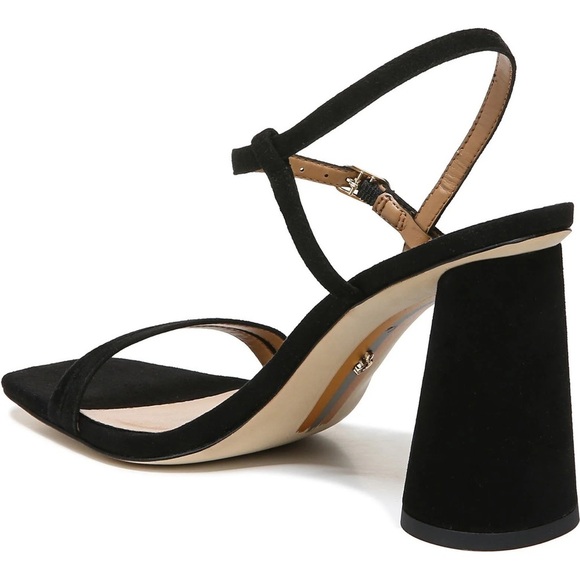 Sam Edelman Black Kit Slingback Block Heel Sandal - Size 9 - Picture 2 of 7